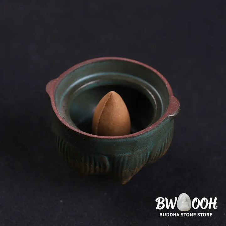 BWOOOH Lotus Meditation Hanging Incense Burner Decoration - Lotus - Incense Burner