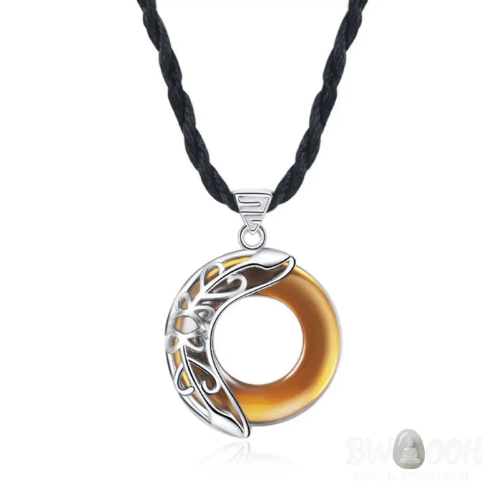 Buddha Stones Love Wings Copper Luck Healing Necklace Pendant - BWOOOH - Necklaces &amp; Pendants