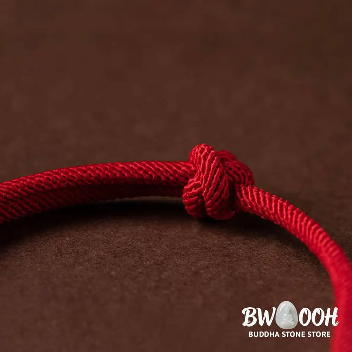 Buddha Stones Luck Jade String Rope Bracelet - BWOOOH - Bracelet