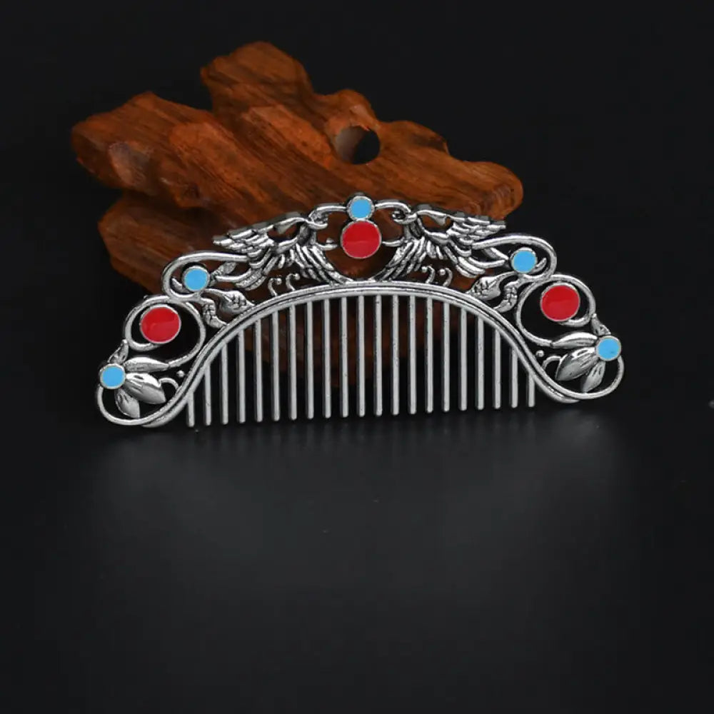 BWOOOH Lucky Dragon Phoenix Protection Strength Comb