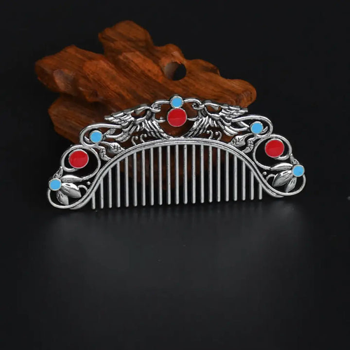 BWOOOH Lucky Dragon Phoenix Protection Strength Comb