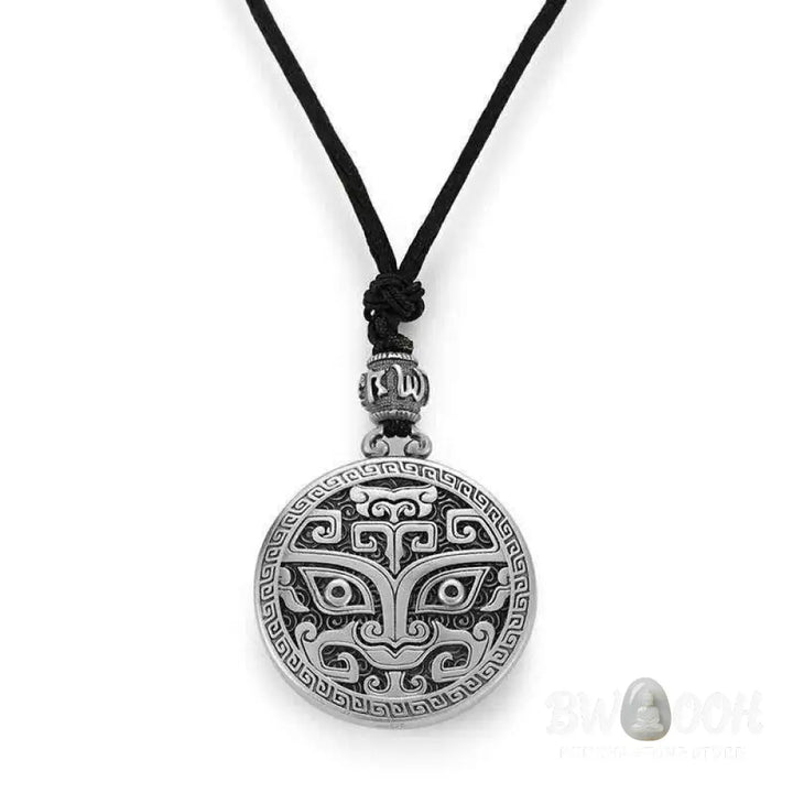 Buddha Stones Lucky FengShui Mythological Creature Taotie Wealth Necklace Pendant - BWOOOH - Taotie Good Luck Pendant
