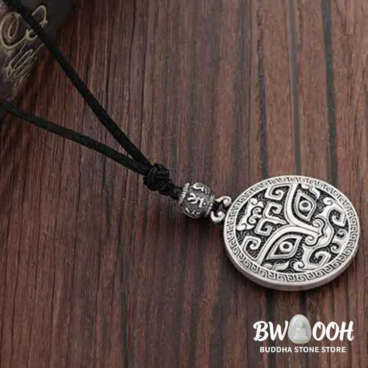 Buddha Stones Lucky FengShui Mythological Creature Taotie Wealth Necklace Pendant - BWOOOH - Taotie Good Luck Pendant