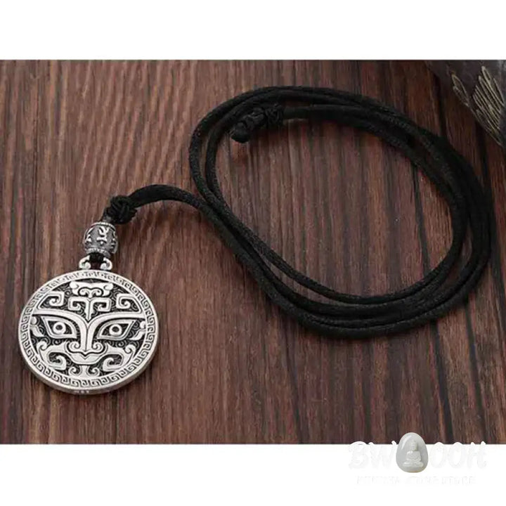 Buddha Stones Lucky FengShui Mythological Creature Taotie Wealth Necklace Pendant - BWOOOH - Taotie Good Luck Pendant