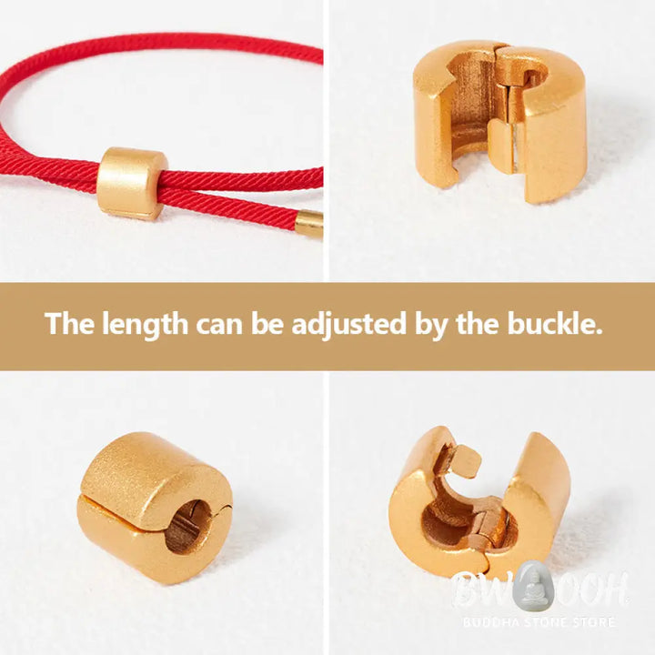 Buddha Stones Lucky Red String Bracelet - BWOOOH - Bracelet