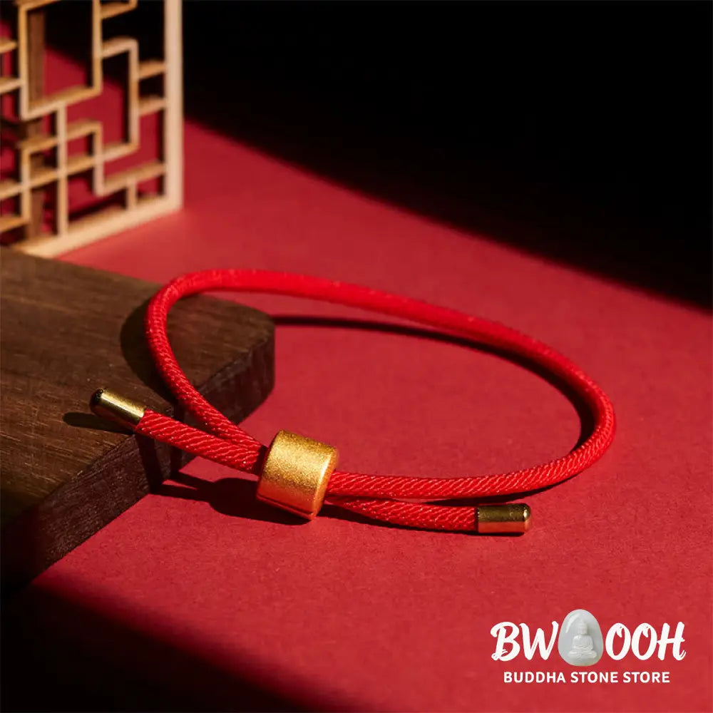Buddha Stones Lucky Red String Bracelet - BWOOOH - Bracelet