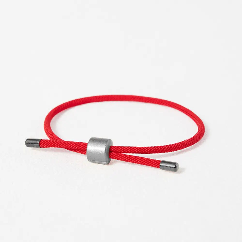 Buddha Stones Lucky Red String Bracelet - BWOOOH - Red String(Silver)(Bracelet Size 15.5-22cm) - Bracelet