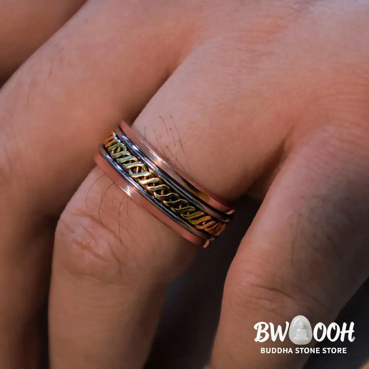 Buddha Stones Magnetic Copper Balance Adjustable Cuff Bracelet Bangle Ring - BWOOOH - Bracelet Bangle