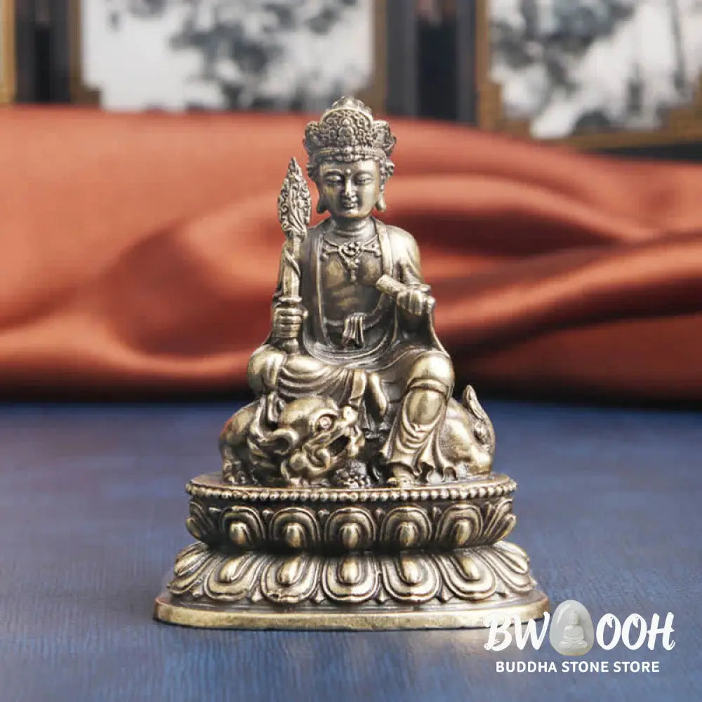 BWOOOH copper Bodhisattva statue - Manjusri Bodhisattva Serenity Coppe