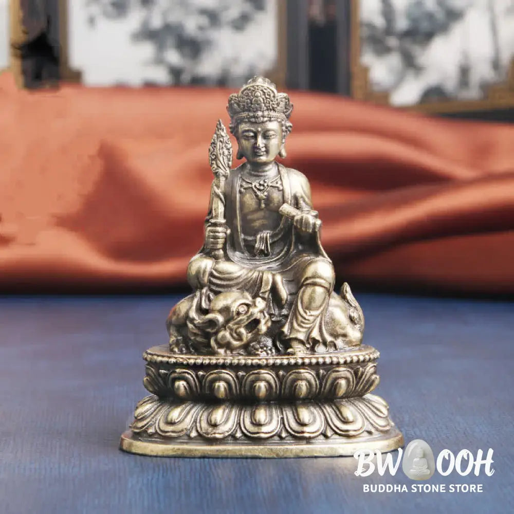 BWOOOH copper Bodhisattva statue - Manjusri Bodhisattva Serenity Coppe