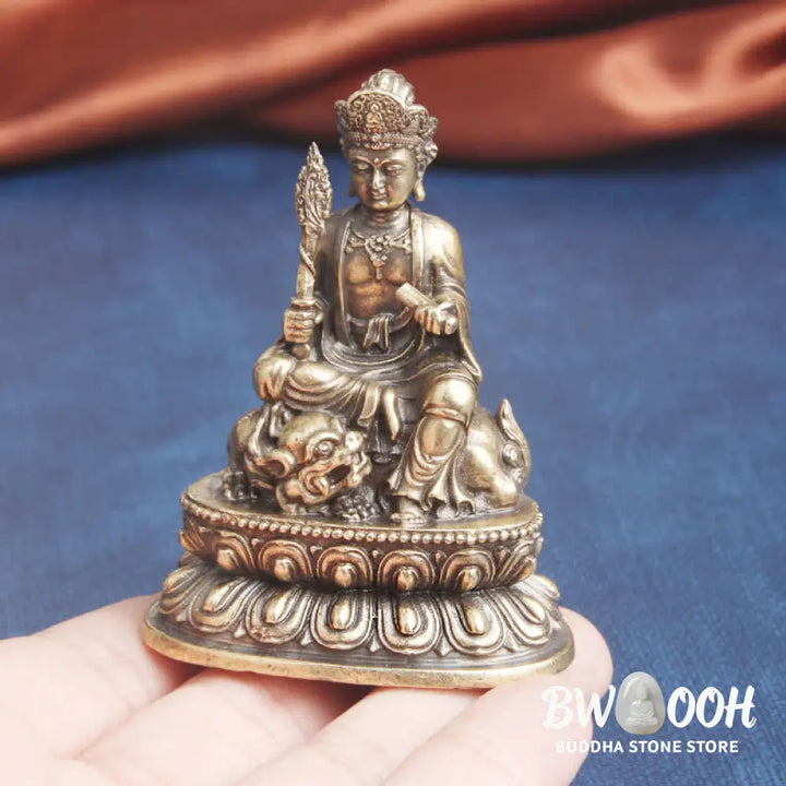 BWOOOH copper Bodhisattva statue - Manjusri Bodhisattva Serenity Coppe