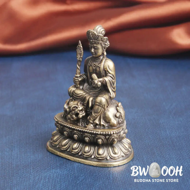 BWOOOH copper Bodhisattva statue - Manjusri Bodhisattva Serenity Coppe
