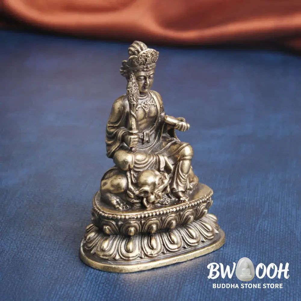 BWOOOH copper Bodhisattva statue - Manjusri Bodhisattva Serenity Coppe