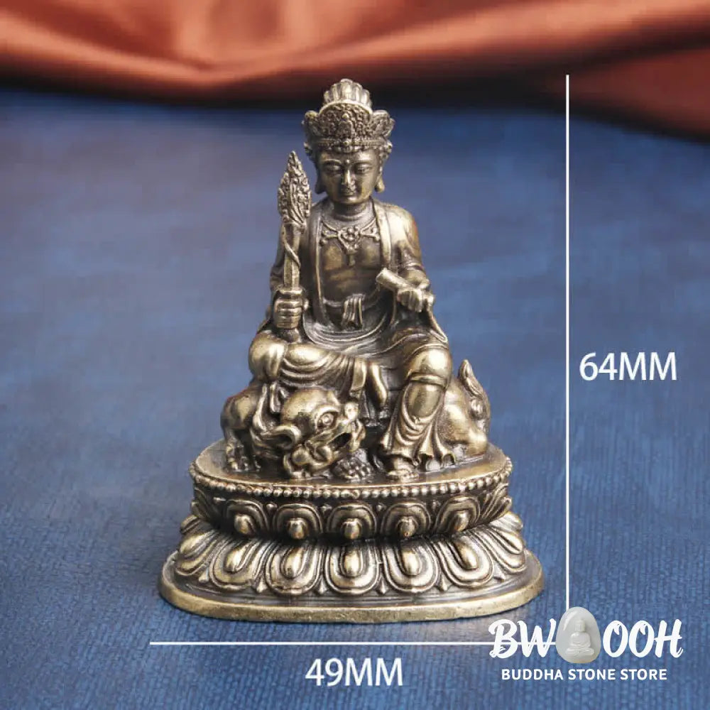 BWOOOH copper Bodhisattva statue - Manjusri Bodhisattva Serenity Coppe