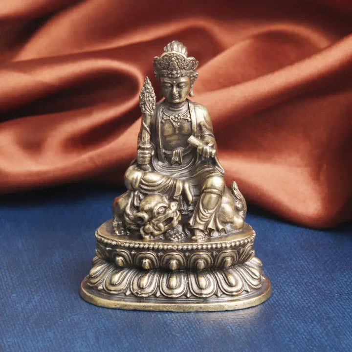 BWOOOH copper Bodhisattva statue - Manjusri Bodhisattva Serenity Coppe