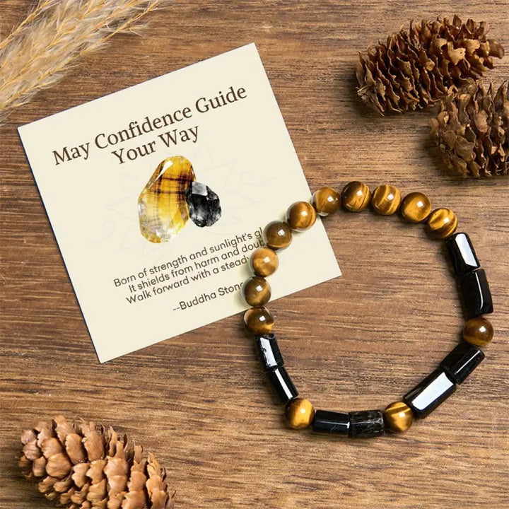 BWOOOH "May Confidence Guide Your Way" Black Tourmaline B