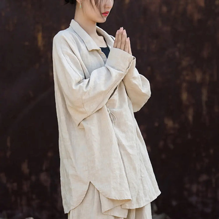 BWOOOH Meditate Ramie Cotton Clothing