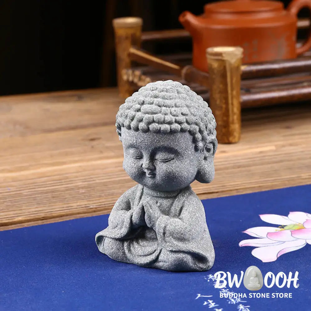 BWOOOH handcrafted Buddha statue - Meditation Praying Buddha Compassio