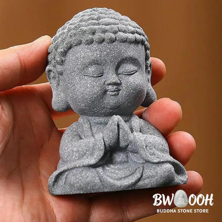 BWOOOH handcrafted Buddha statue - Meditation Praying Buddha Compassio