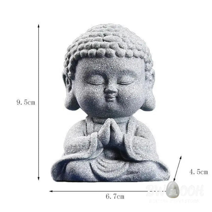 BWOOOH handcrafted Buddha statue - Meditation Praying Buddha Compassio
