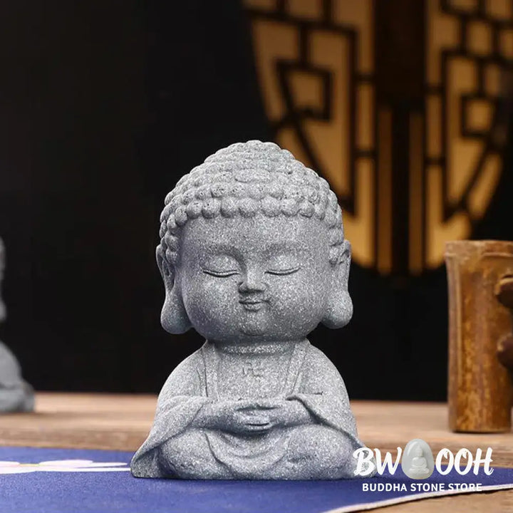 BWOOOH handcrafted Buddha statue - Meditation Praying Buddha Compassio