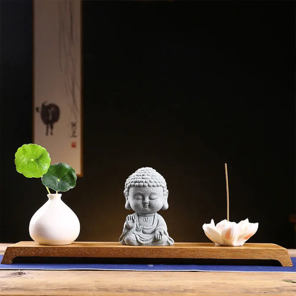 BWOOOH handcrafted Buddha statue - Meditation Praying Buddha Compassio