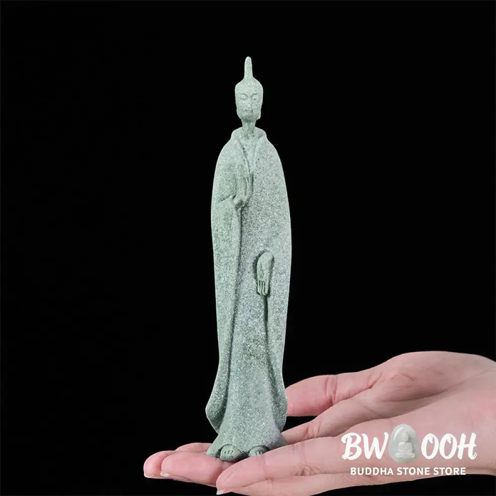 BWOOOH handcrafted Buddha statue - Meditation Buddha Standing Statue S