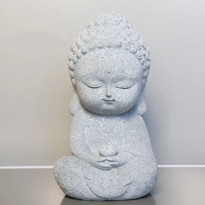 BWOOOH Meditation Buddha Statue Compassion Home Decoration - 4*2.5*7cm - Decorations