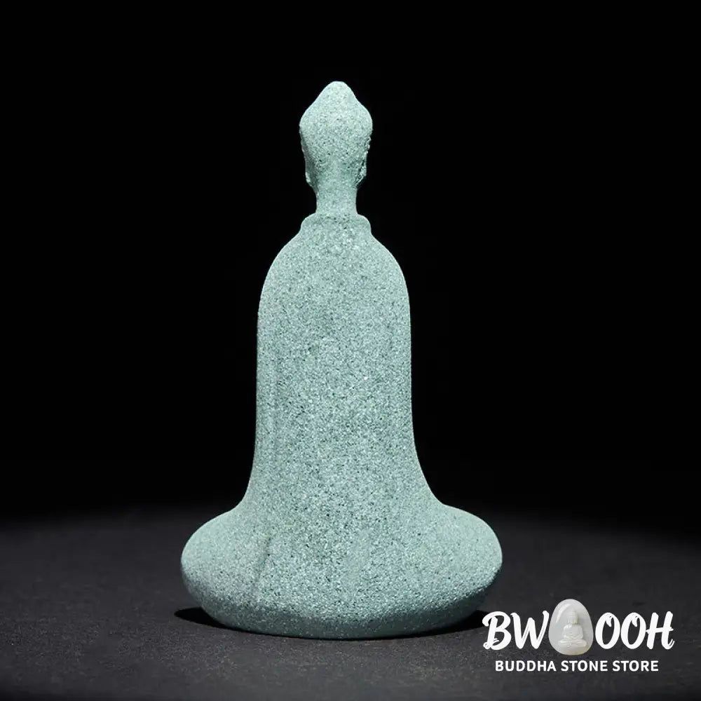 BWOOOH handcrafted Buddha statue - Meditation Buddha Statue Sandstone 
