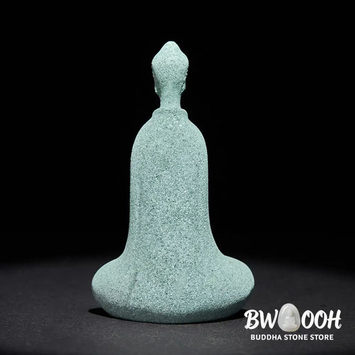 BWOOOH handcrafted Buddha statue - Meditation Buddha Statue Sandstone 