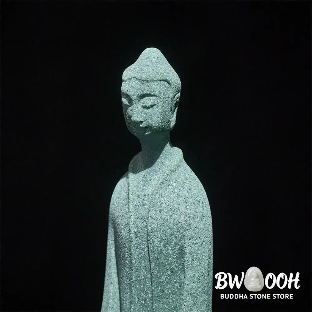 BWOOOH handcrafted Buddha statue - Meditation Buddha Statue Sandstone 