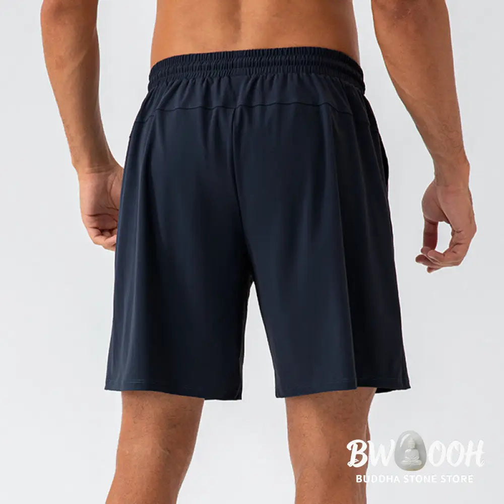 Buddha Stones Men’s Casual Breathable Loose Nylon Quick Dry Sports Shorts With Pockets - Men’s Shorts