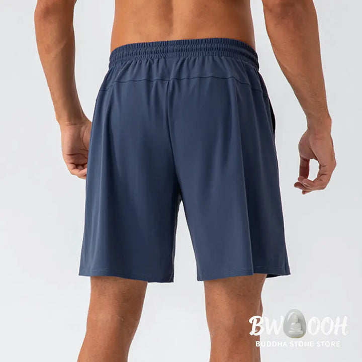 Buddha Stones Men’s Casual Breathable Loose Nylon Quick Dry Sports Shorts With Pockets - Men’s Shorts