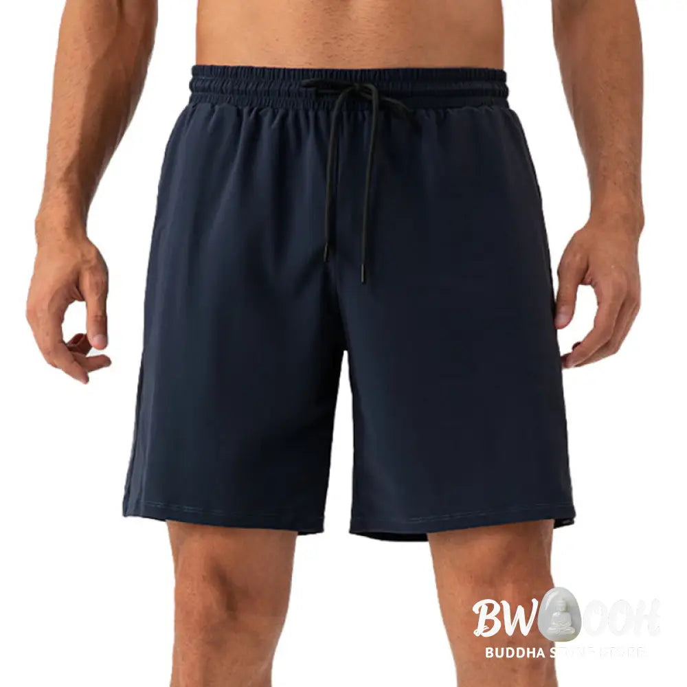 Buddha Stones Men’s Casual Breathable Loose Nylon Quick Dry Sports Shorts With Pockets - Men’s Shorts