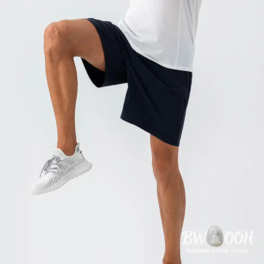 Buddha Stones Men’s Casual Breathable Loose Nylon Quick Dry Sports Shorts With Pockets - Men’s Shorts