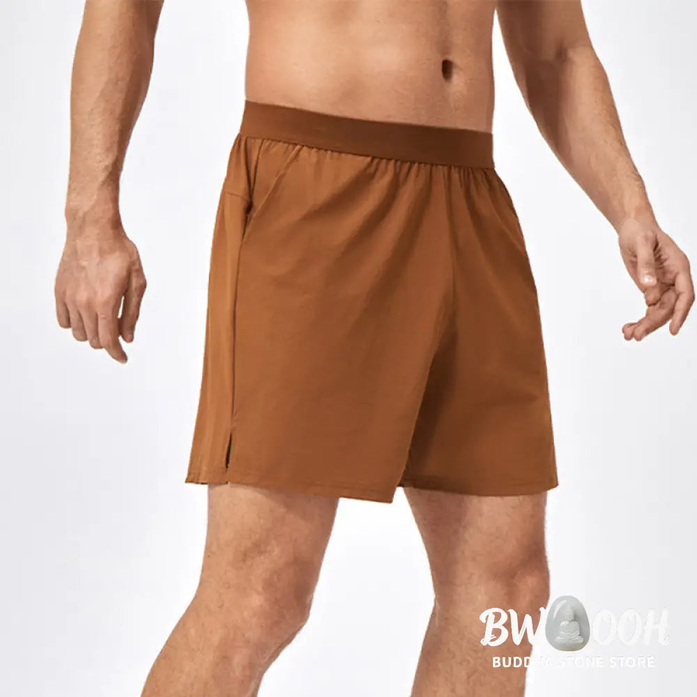 Buddha Stones Men’s Casual Loose Nylon Quick Dry Sports Shorts With Pockets - Men’s Shorts