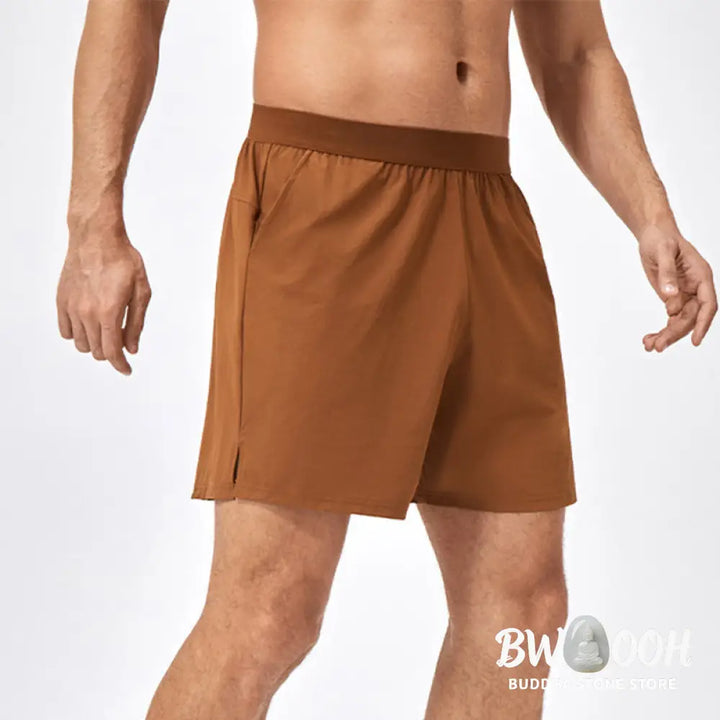 Buddha Stones Men’s Casual Loose Nylon Quick Dry Sports Shorts With Pockets - Men’s Shorts
