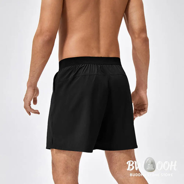 Buddha Stones Men’s Casual Loose Nylon Quick Dry Sports Shorts With Pockets - Men’s Shorts