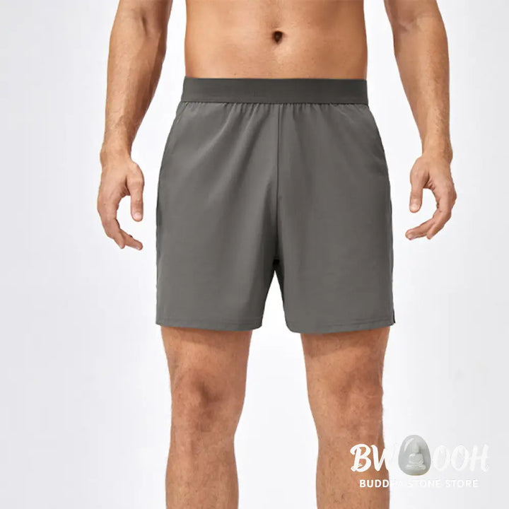 Buddha Stones Men’s Casual Loose Nylon Quick Dry Sports Shorts With Pockets - Men’s Shorts