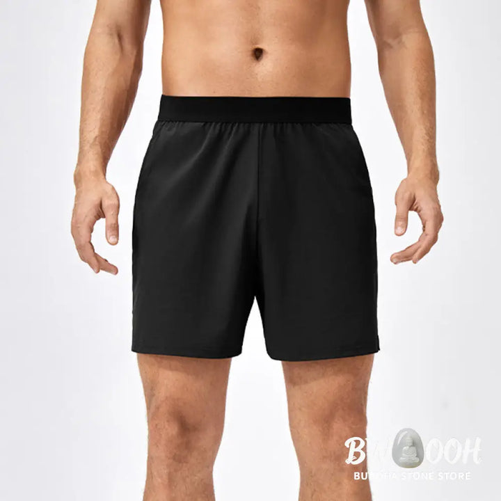 Buddha Stones Men’s Casual Loose Nylon Quick Dry Sports Shorts With Pockets - Men’s Shorts