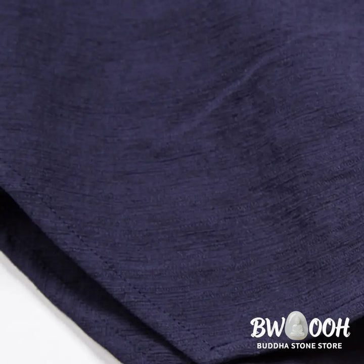 Buddha Stones Men’s Short Sleeve Shirt With Pocket V Neck Cardigan Comfort Cotton Linen Shirt - Men’s Shirts