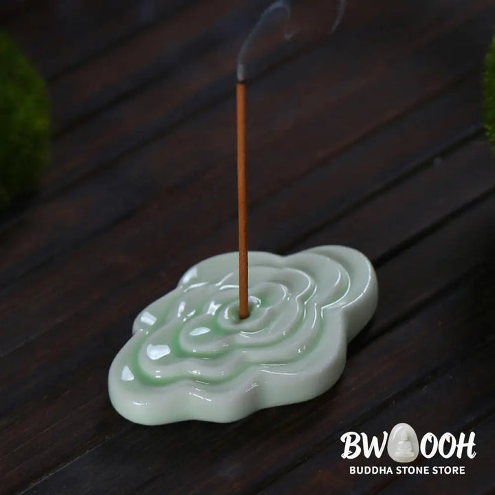BWOOOH ceramic incense burner - Mini Auspicious Clouds Design Heali