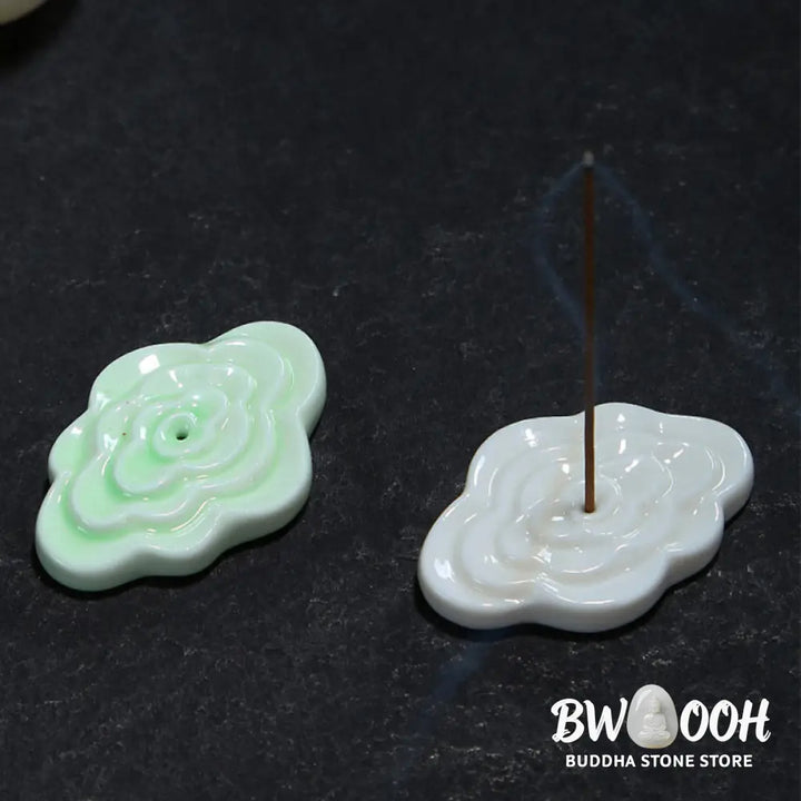 BWOOOH ceramic incense burner - Mini Auspicious Clouds Design Heali
