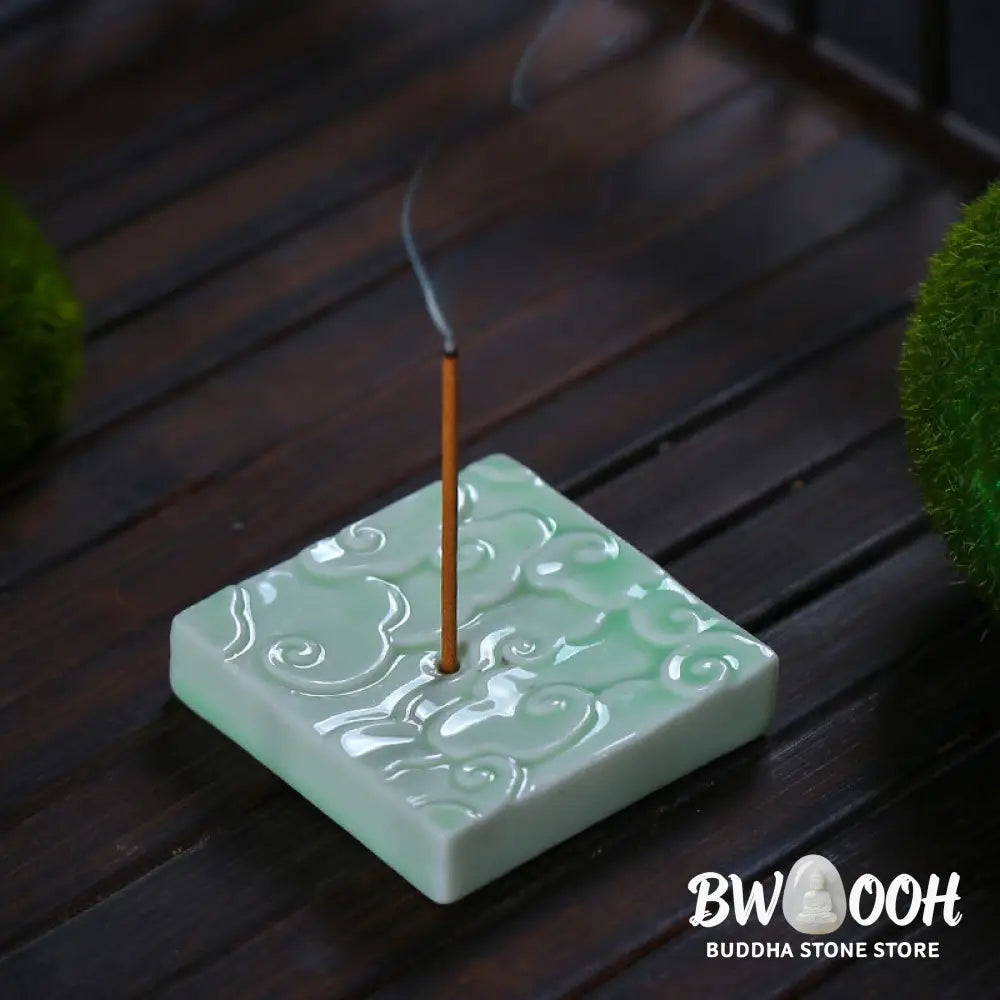 BWOOOH ceramic incense burner - Mini Auspicious Clouds Design Heali
