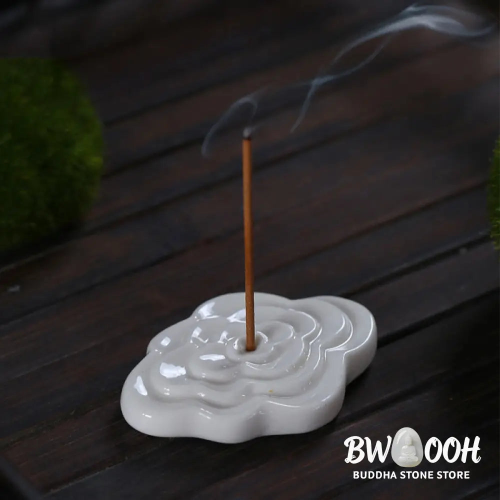 BWOOOH ceramic incense burner - Mini Auspicious Clouds Design Heali