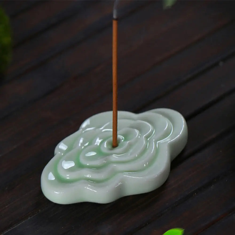 BWOOOH ceramic incense burner - Mini Auspicious Clouds Design Heali