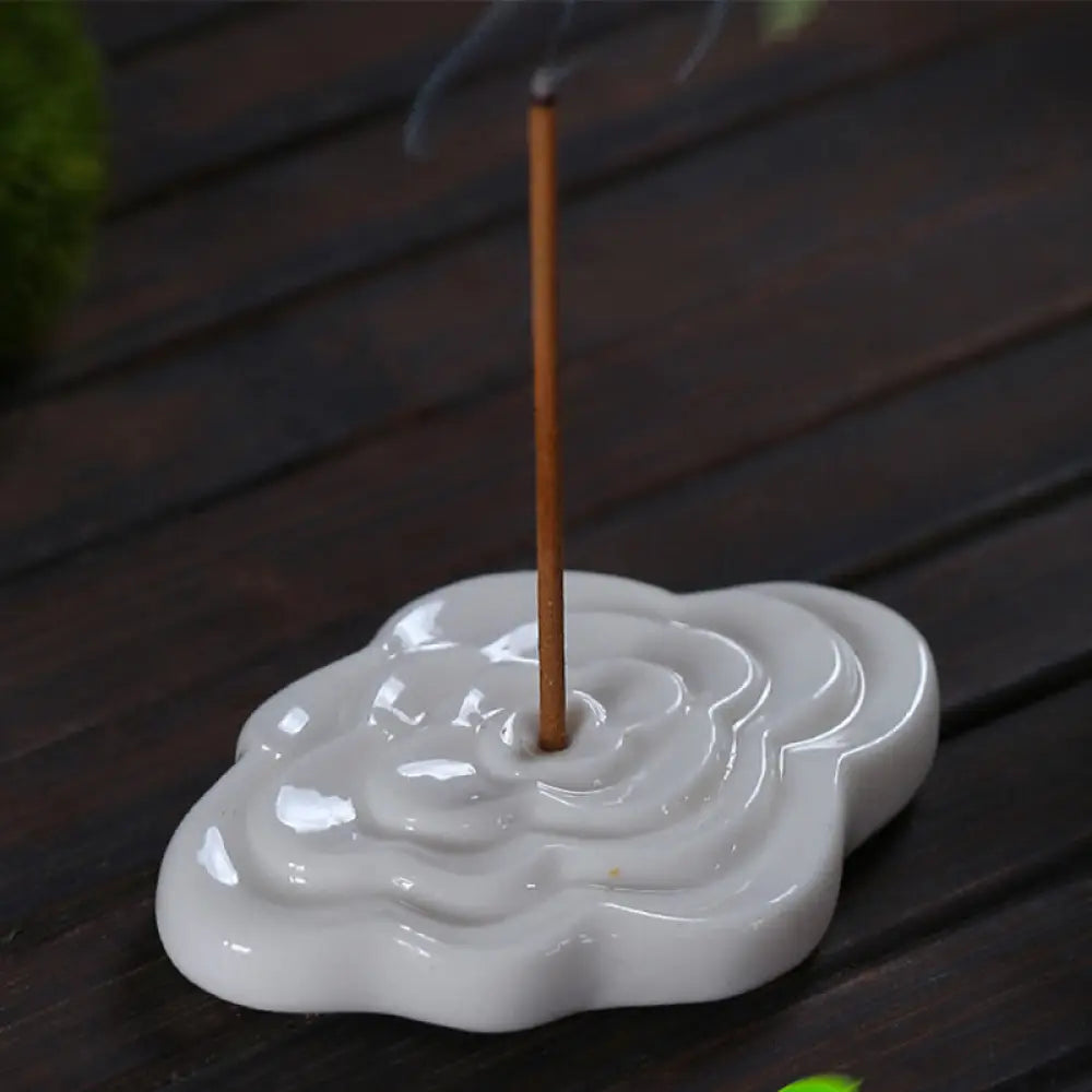 BWOOOH ceramic incense burner - Mini Auspicious Clouds Design Heali