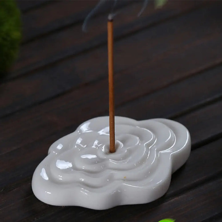 BWOOOH ceramic incense burner - Mini Auspicious Clouds Design Heali