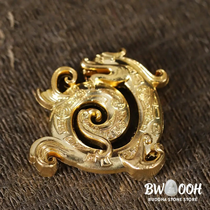 BWOOOH handcrafted incense burner - Mini Auspicious Dragon Pattern Medi
