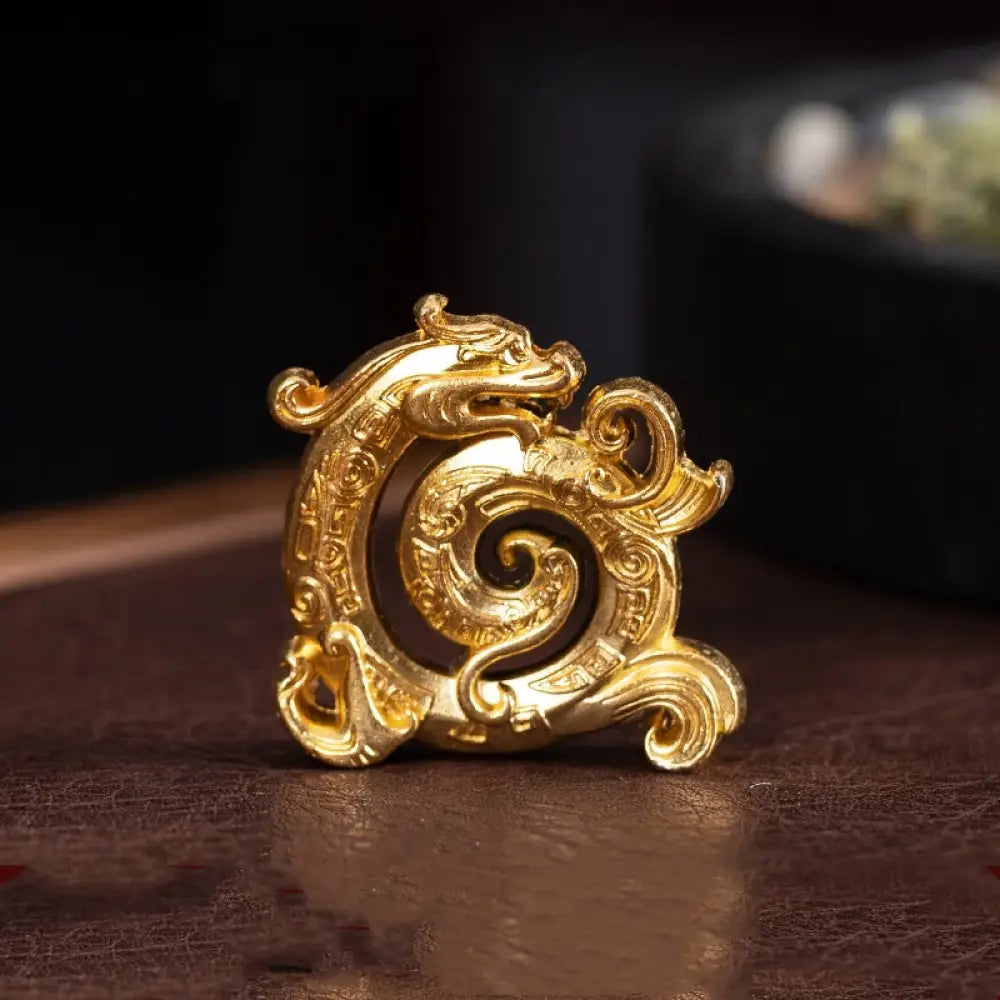 BWOOOH handcrafted incense burner - Mini Auspicious Dragon Pattern Medi
